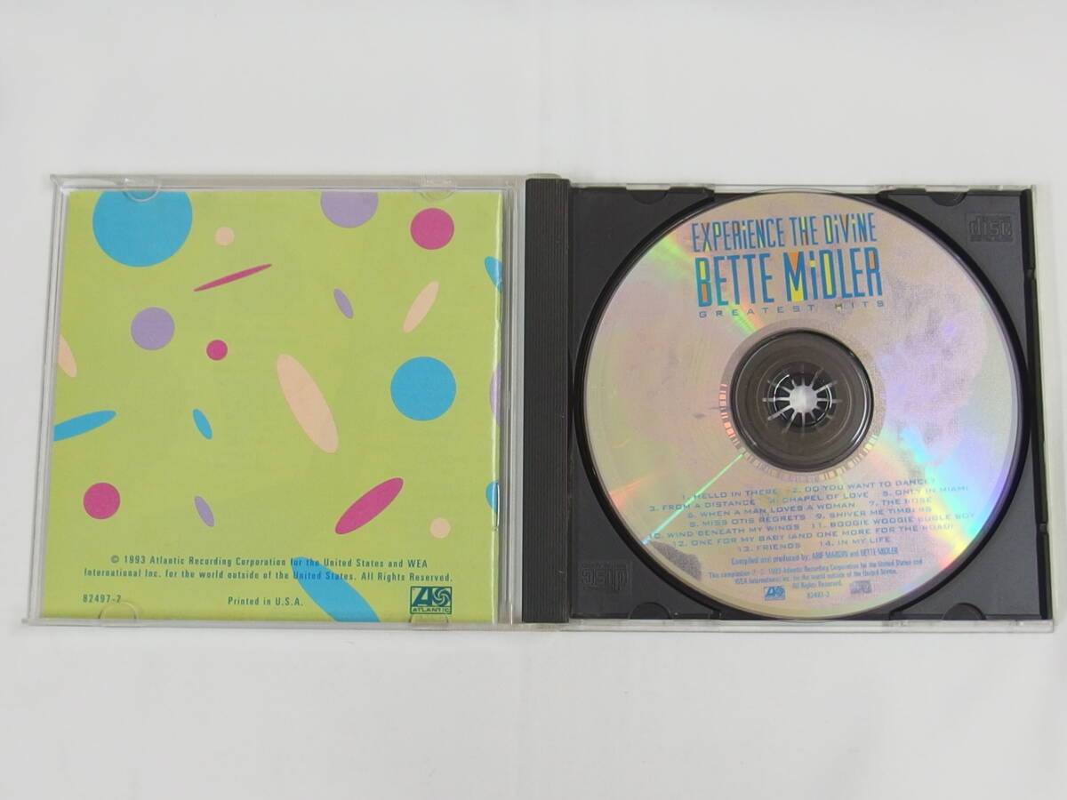CD / EXPERIENCE THE DIVINE / BETTE MIDLER / GREATEST HITS / 『M23』 / 中古_画像4