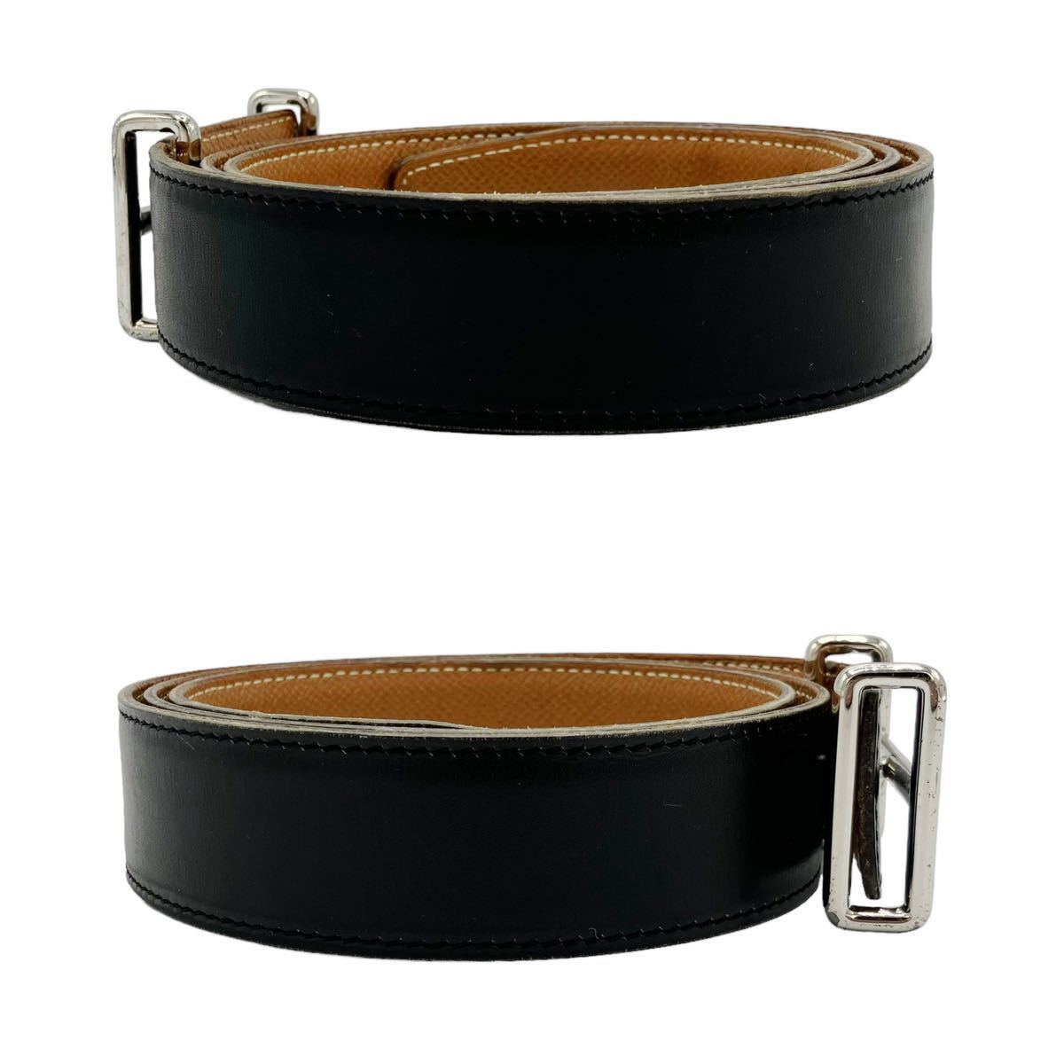 良品】エルメス HERMES Hダンクル 90 レザー ベルト ブラウン 良品】エルメス HERMES Hダンクル 90 レザー ベルト ブラウン