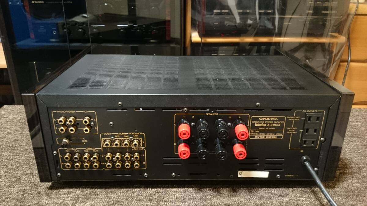 Yahoo!オークション - ONKYO Integra A-819XX『 オーバーホール Yahoo!オークション - ONKYO Integra A-819XX『 オーバーホール