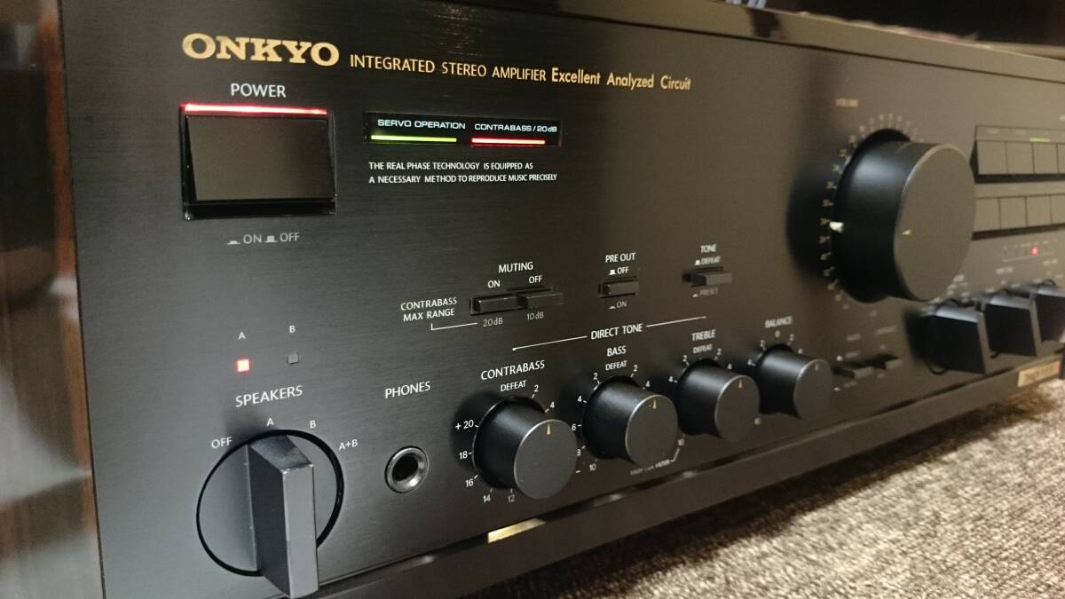 ONKYO Integra A-819XX『 オーバーホール実施 保証あり 』 オンキョー プリメインアンプ_画像7