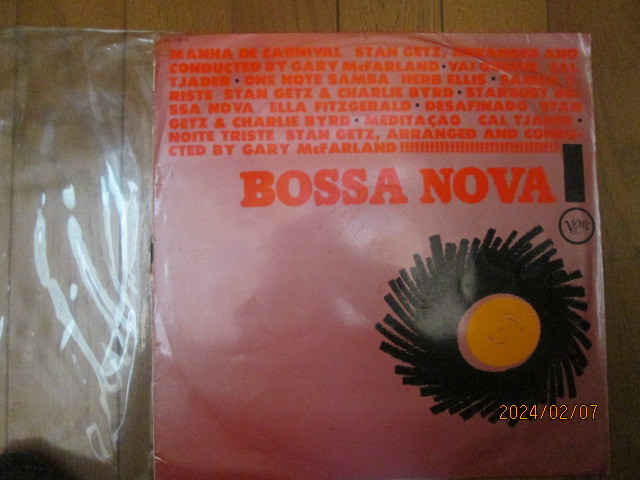 BOSSA NOVA! LP版スタン・ゲッツ カル・ジェイダー他　ボサ・ノバの祭典　日本コロムビア　激安価格早い者勝ちです。_画像1
