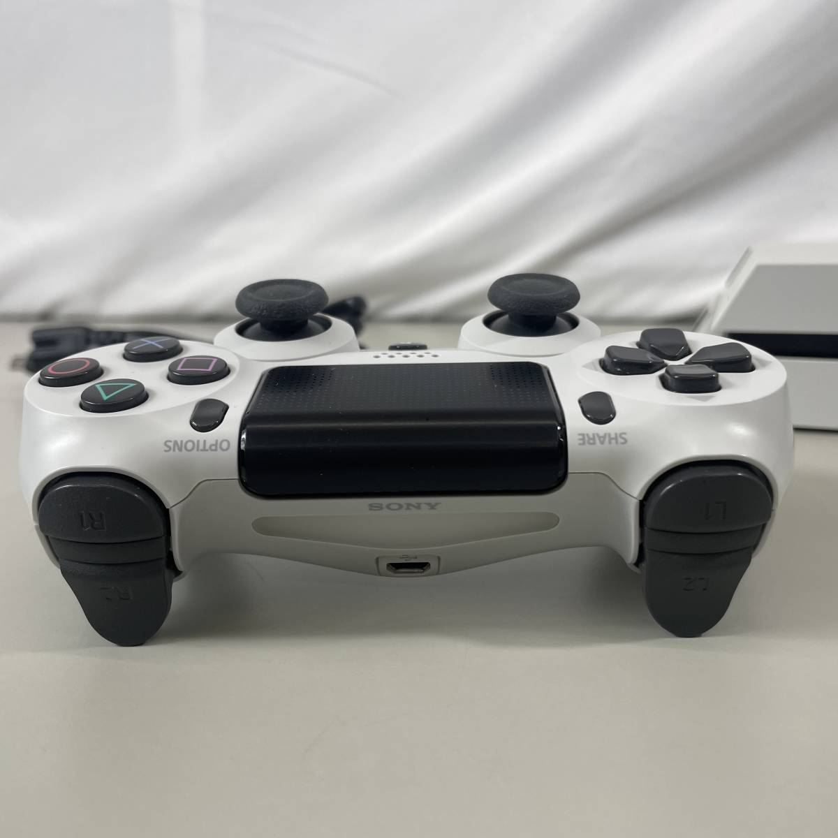 100 SONY　Playstation4　CUH-1200A　500GB　ホワイト　プレステ ゲーム_画像9