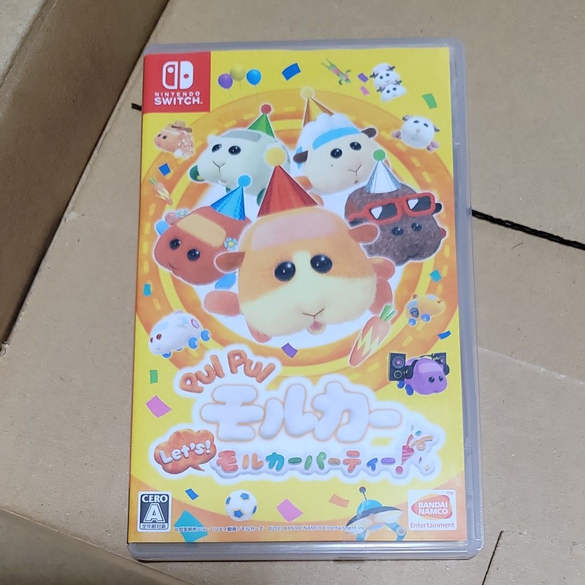 PUI PUI モルカー Lets！ モルカーパーティー！　特典シール付 Switch 値下げ不可