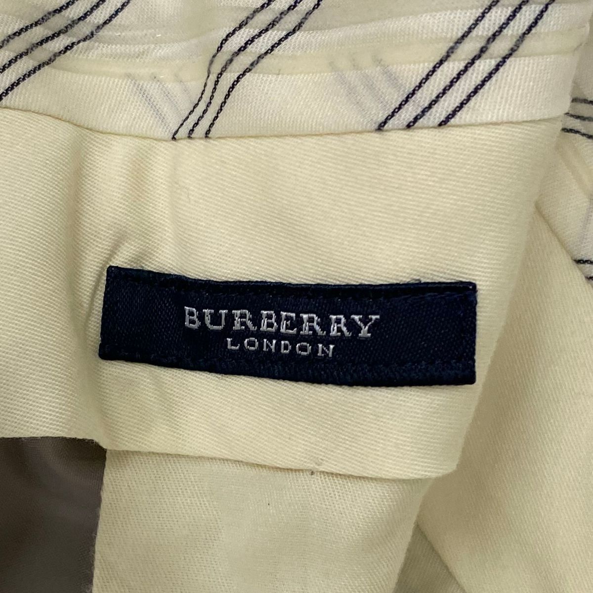  бесплатная доставка # отличный [BURBERRY LONDON Burberry London ] summer шерсть слаксы брюки сделано в Японии 3 season весна лето осень мужской оттенок коричневого 