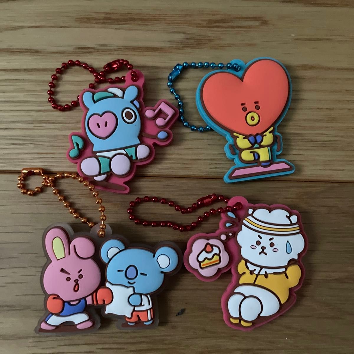 BT21  ハンカチ　ポーチ　ラバマス　6点セット