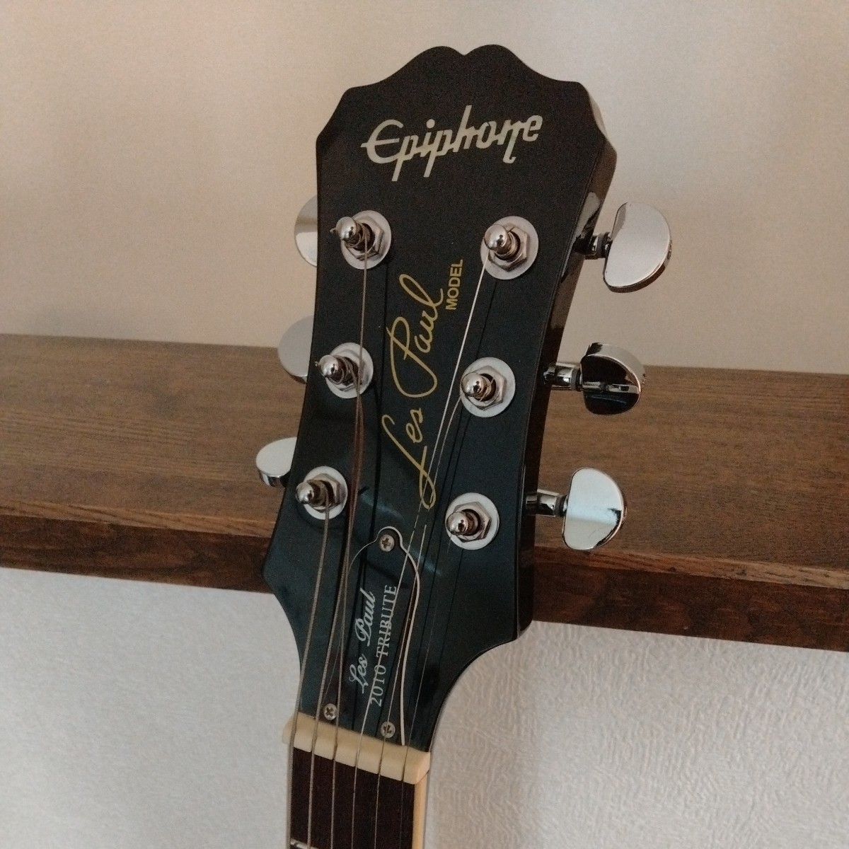 ■使用感少美品■epiphone 2010 tribute 改 　エピフォン　レスポール■中古■_画像2