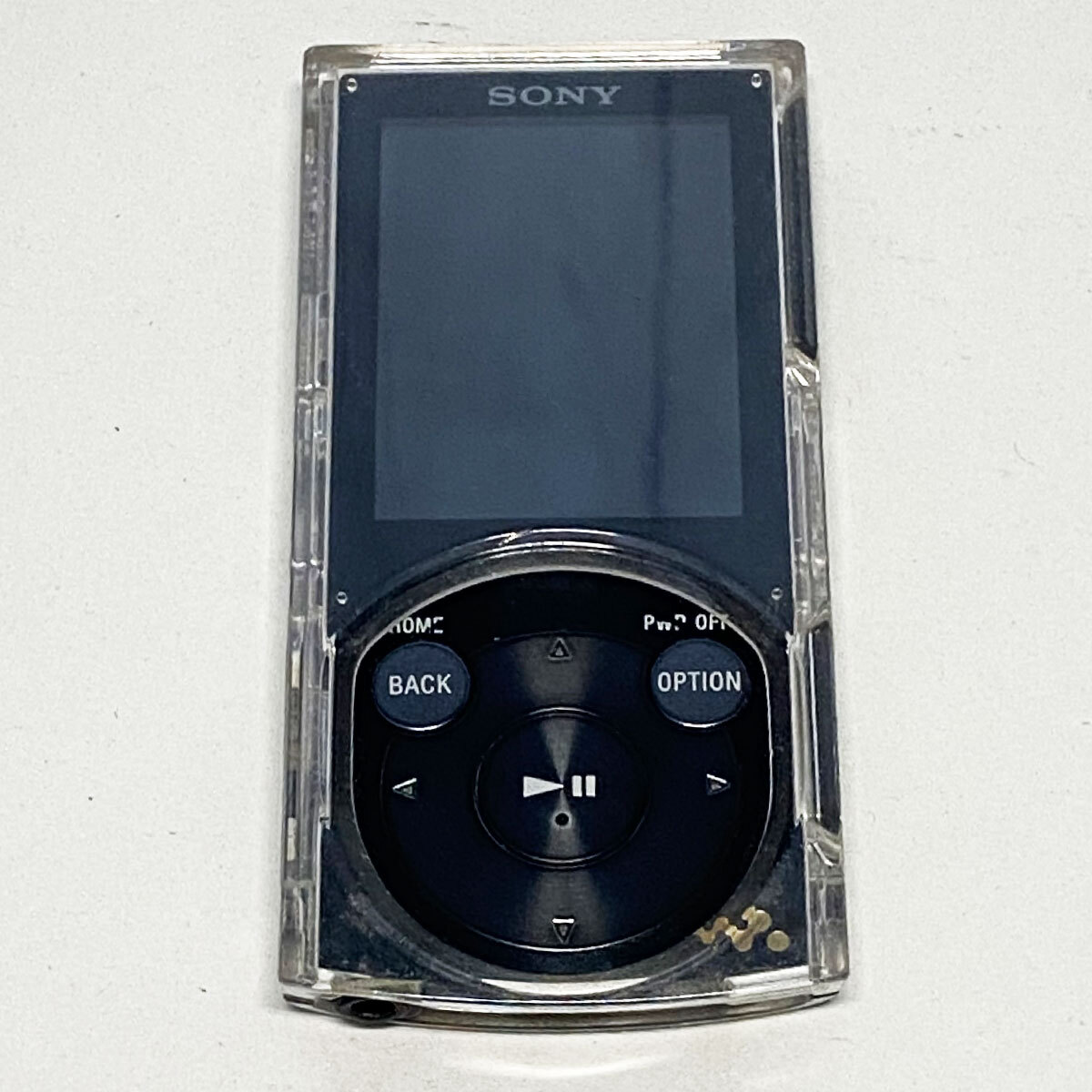 SONY デジタルウォークマン NW-S744 ブラック 保護ケース付き 動作未確認 現状品 中古品 nn0101_画像4