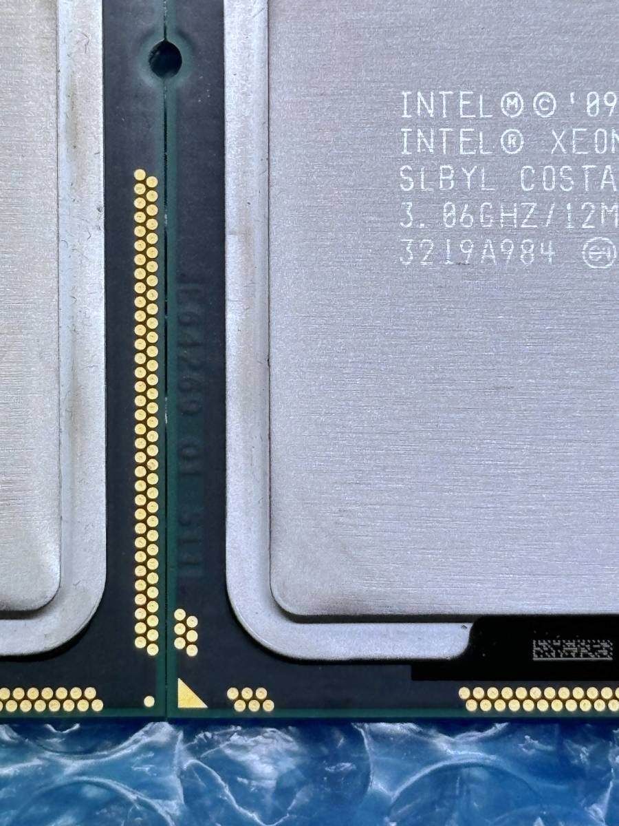 ★Intel Xeon X5675 SLBYL 6C 3.06GHz 12MB 動作確認済（同一ロッド２個セット）(S11)★中古