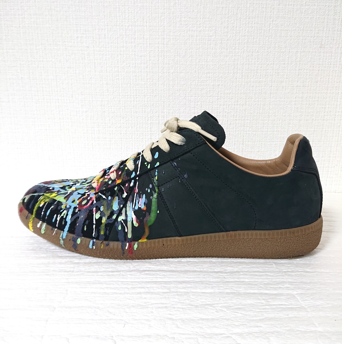 【美品 】マルジェラ Maison Margiela ペイントドロップジャーマントレーナー SAINTLAURENT サンローラン KRIS VAN ASSCHE ニールバレット _画像6