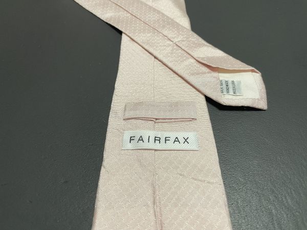 【超美品】FAIRFAX　フェアーファックス　ドット柄　ネクタイ　3本以上送料無料　ピンク_画像2