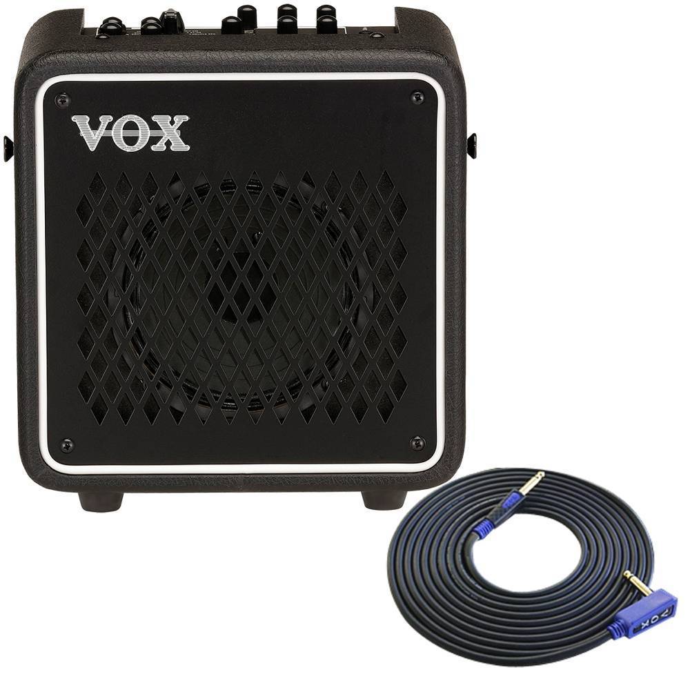 ★VOX ヴォックス VMG-10 MINI GO 10 モバイルバッテリー駆動対応 モデリングアンプ + シールド VGS-30★新品送料込