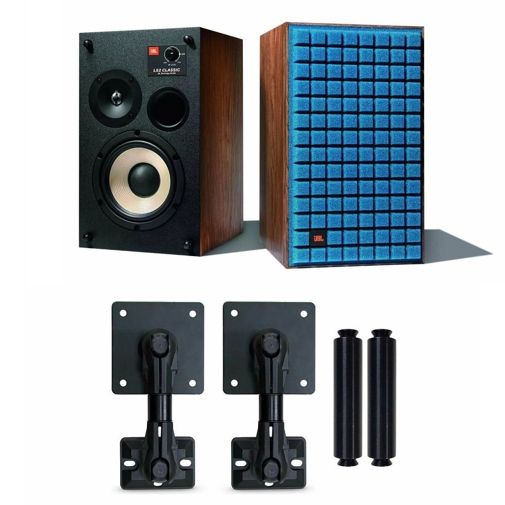 ★JBL L52 Classic/BLU ダークブルー ペア + ブラケット/MTC-U1 BK 2個 + 延長シャフト/MTC-S4 BK 2個★新品送料込