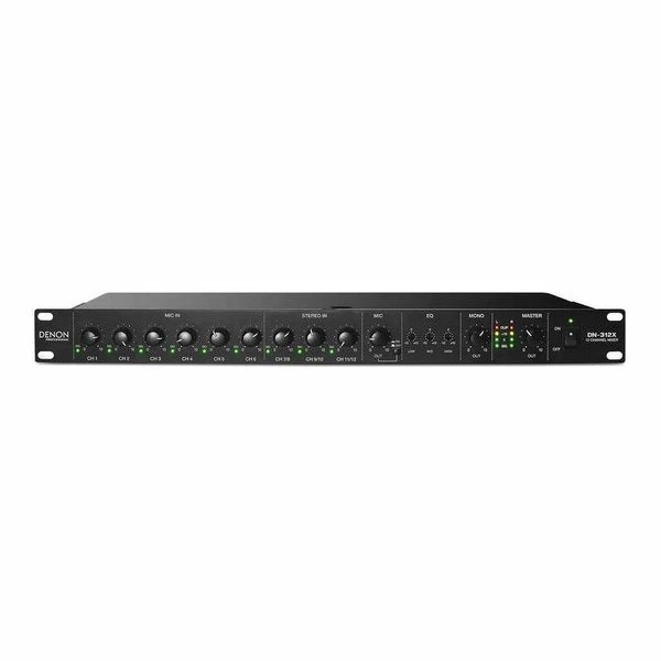 ★Denon Professional DN-312X 業務用 12チャンネル・マイク/ライン・ミキサー★新品送料込