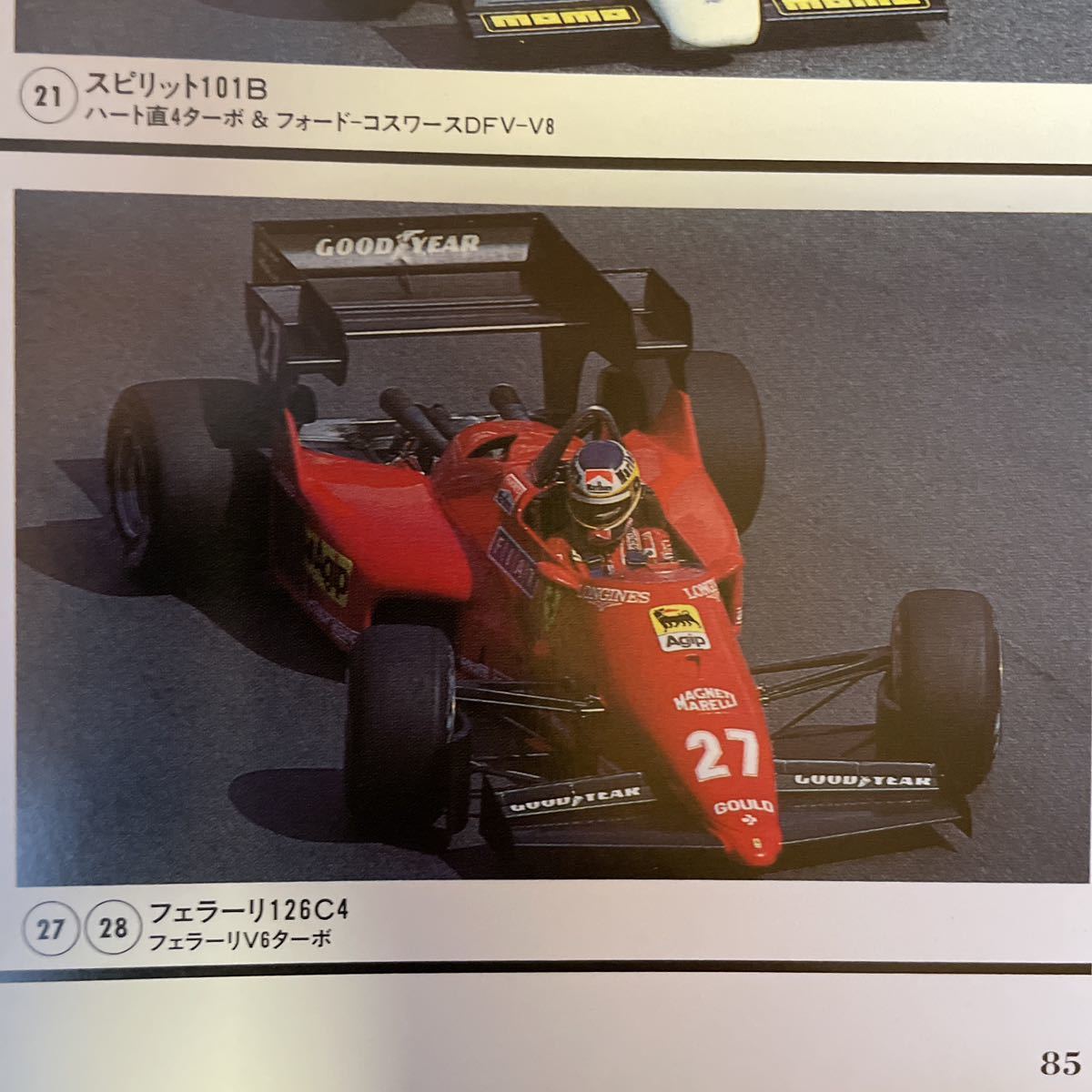 TAMEO タメオ 1/43メタルキット フェラーリ126C4 F1 送料無料_画像9