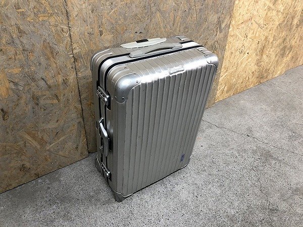 TUG18289小 RIMOWA リモワ 63L シルバーインテグラル スーツケース キャリーケース 926.63 直接お渡し歓迎_画像1