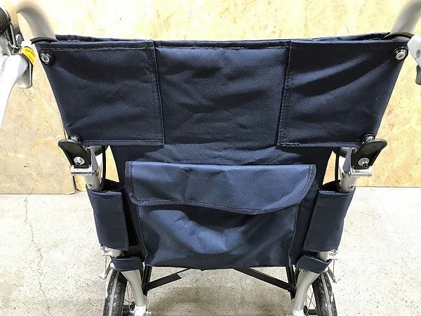 BBG03780八 マキテック 介助式車椅子 NR-100 直接お渡し歓迎_画像7