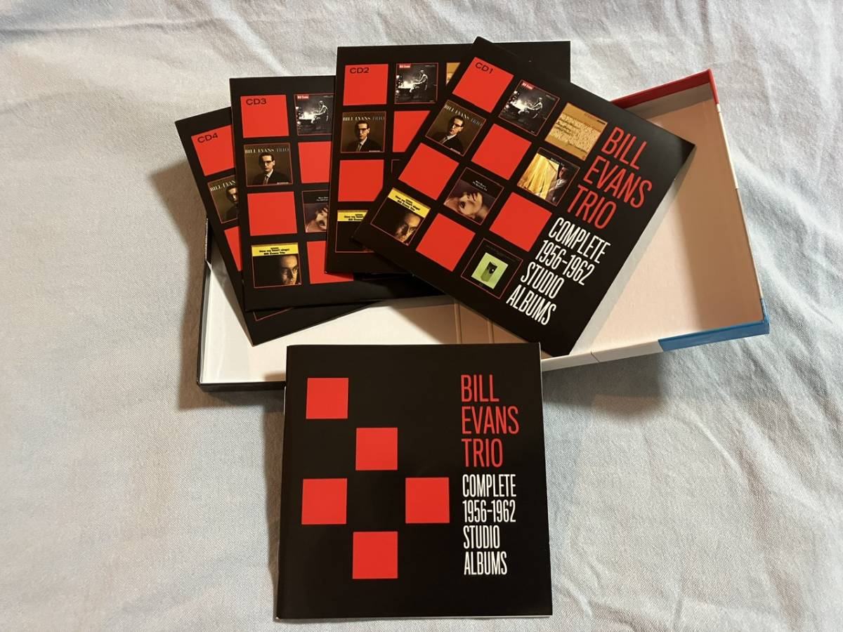 BILL EVANS TRIO / COMPLETE 1956-1962 STUDIO ALBUMS / 4CD set / ビル・エバンス / 中古CD 美品_画像4