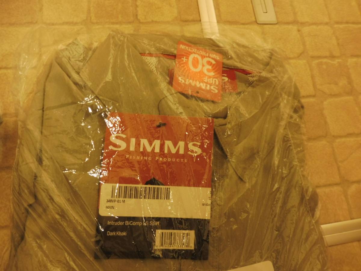 Simms Intruder Bicomp Shirt Dark Khaki シムス　イントルーダー　バイコンプ　シャツ 　US-S_画像3