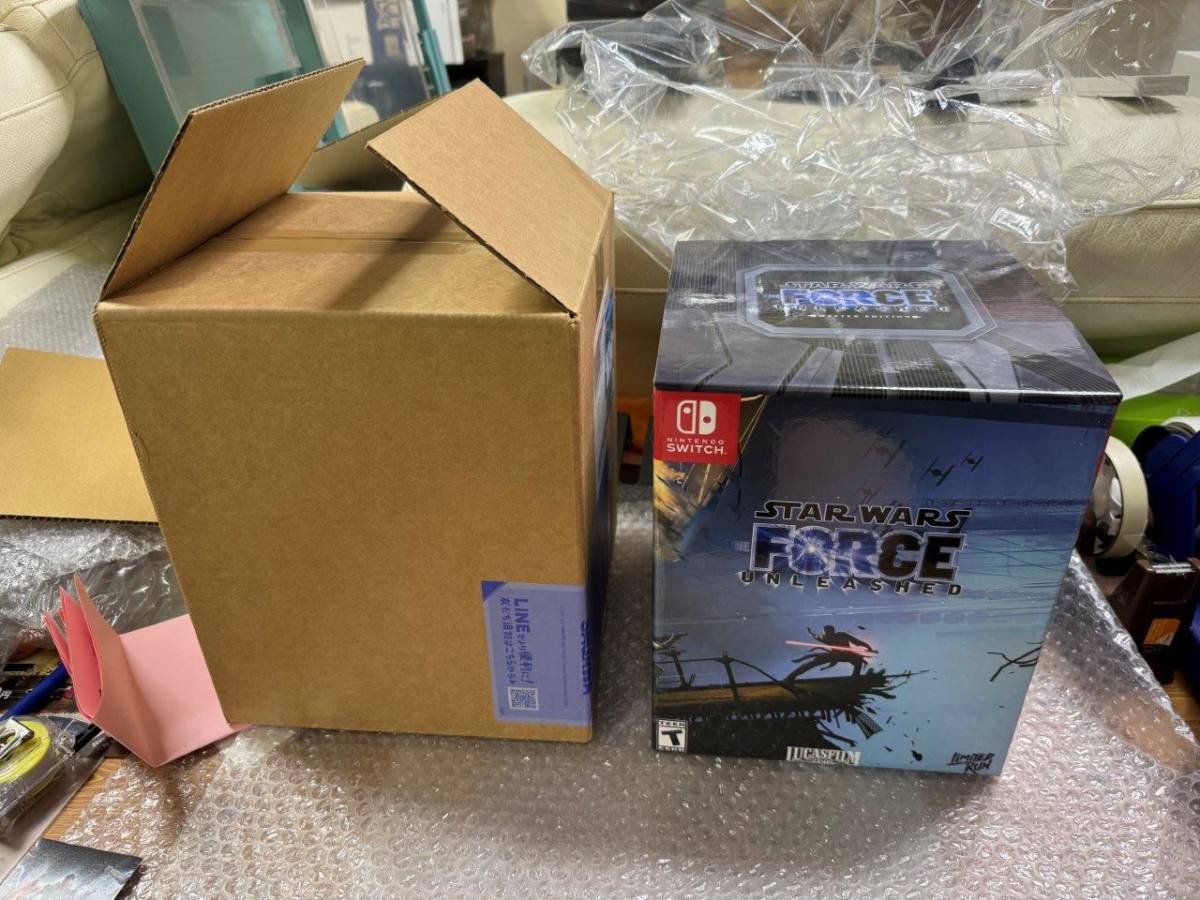 SW スターウォーズ フォース アンリシュド / Star Wars Force Unleashed コレクターズ北米版 新品未開封 配送箱 海外 輸入 送料無料 同梱可