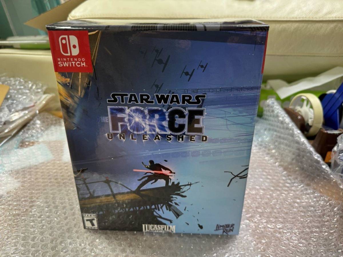 SW スターウォーズ フォース アンリシュド / Star Wars Force Unleashed コレクターズ北米版 新品未開封 配送箱 海外 輸入 送料無料 同梱可