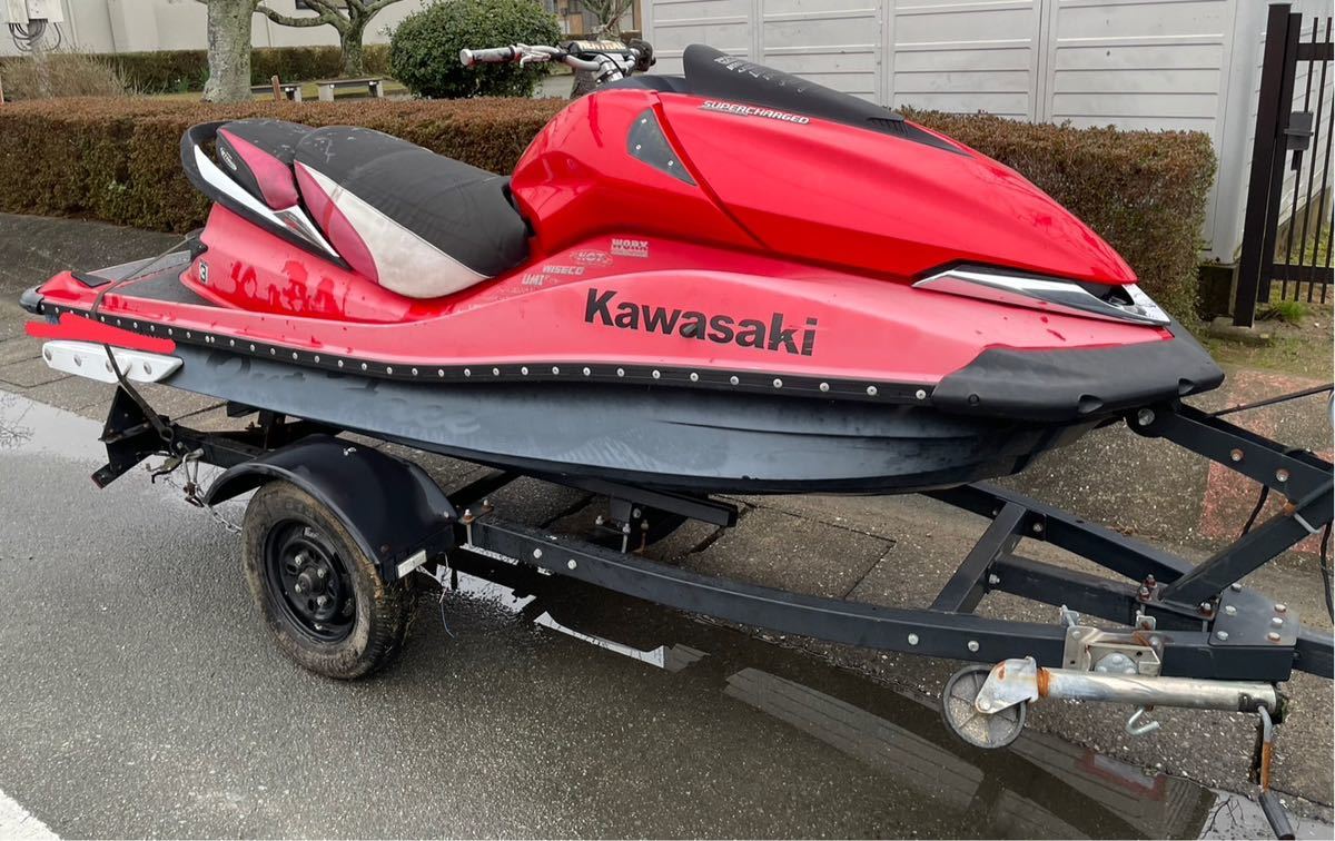 カワサキ ジェットスキー Kawasaki ウルトラ250 トレーラー付き_画像1