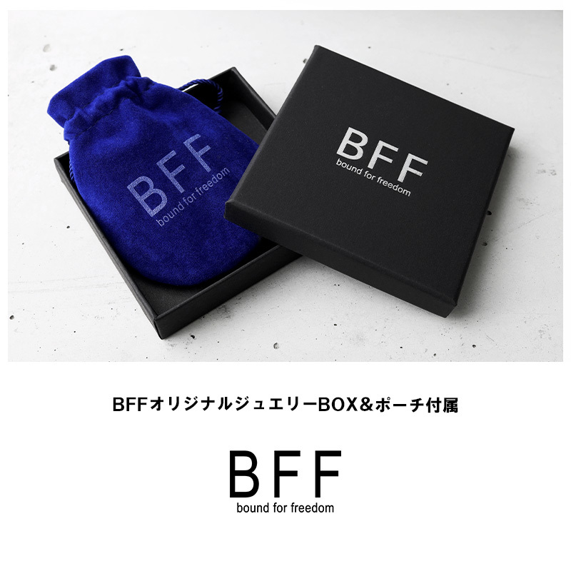 BFF ブランド Y字ネックレス ボールチェーン ネックレス 45cm ラリエット 太幅 金属アレルギー対応 専用BOX付属_画像10