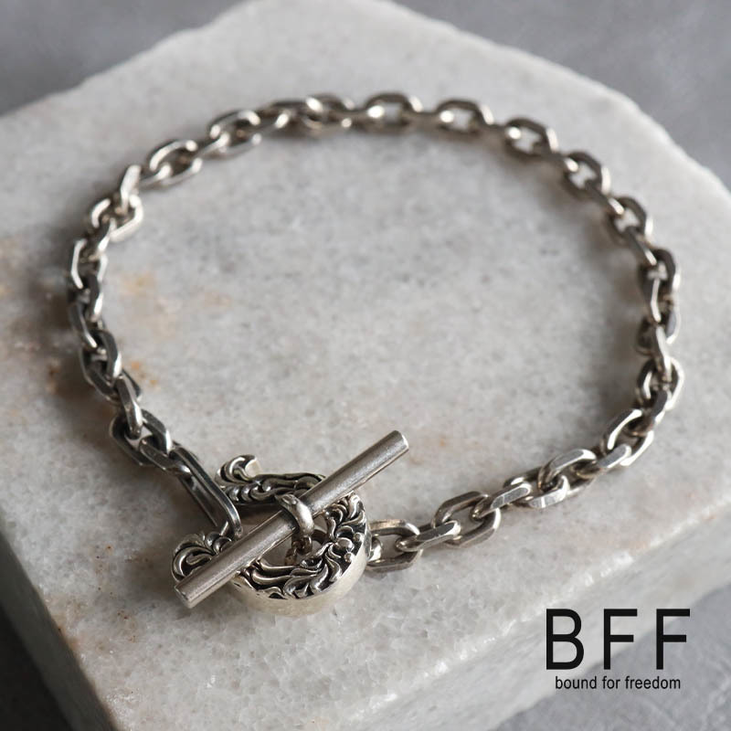 BFF ブランド 馬蹄 マンテルブレスレット シルバー925 唐草 BFF ブランド 馬蹄 マンテルブレスレット シルバー925 唐草