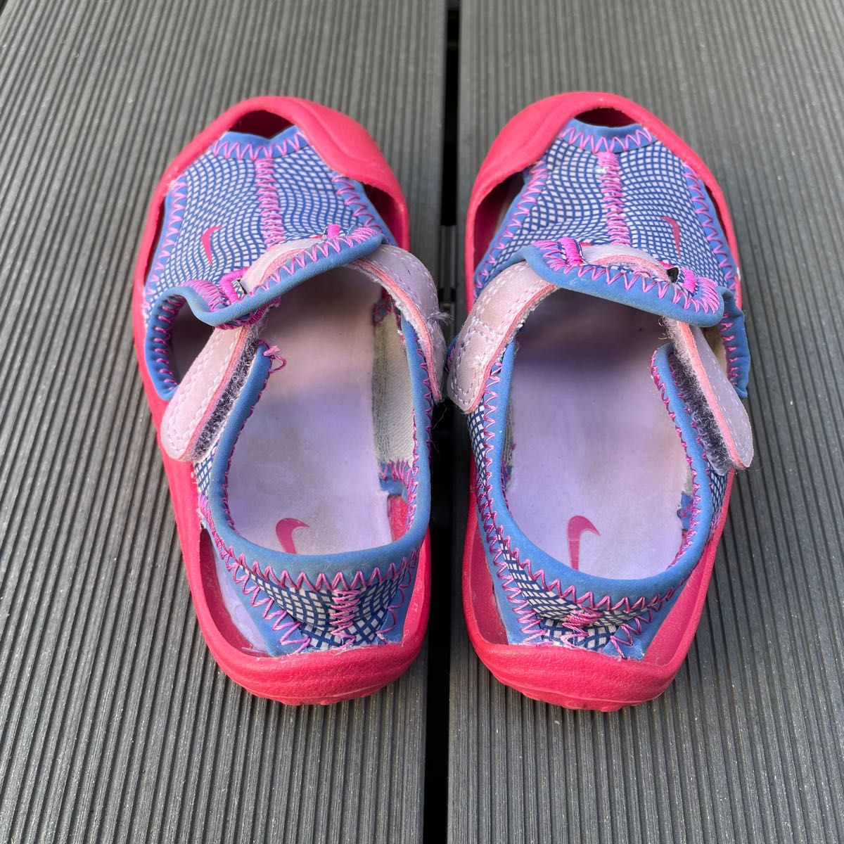 【匿名配送】ナイキ 水陸両用 12cm ピンク  シューズ スニーカー サンダル ストラップ女の子 靴 キッズ