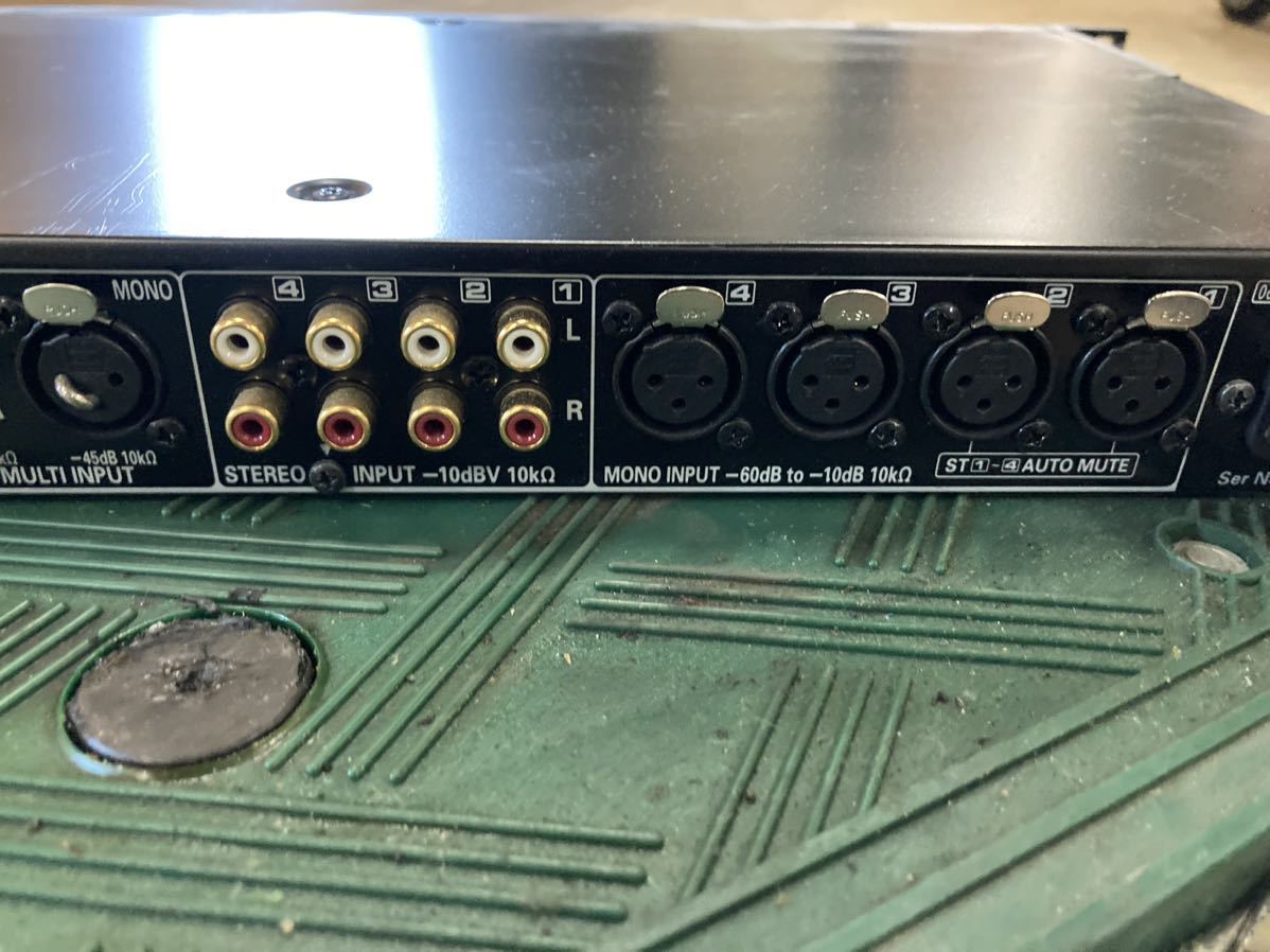 中古☆Panasonic オーディオミキサー WR-XS3_画像7