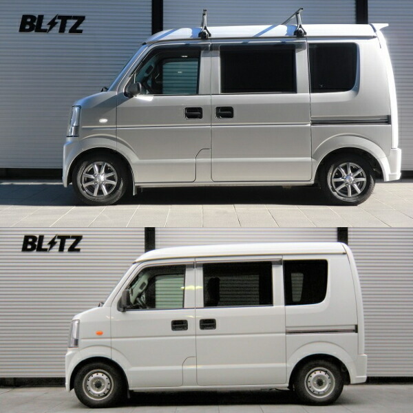 BLITZ DAMPER ZZ-R車高調 DA64Wエブリイワゴン K6A 2WD 2008/4～2015/2_画像2