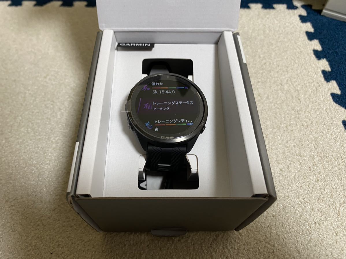 最終価格！即決！未使用！GARMIN ガーミン FORERUNNER 965 BLACK！_画像3