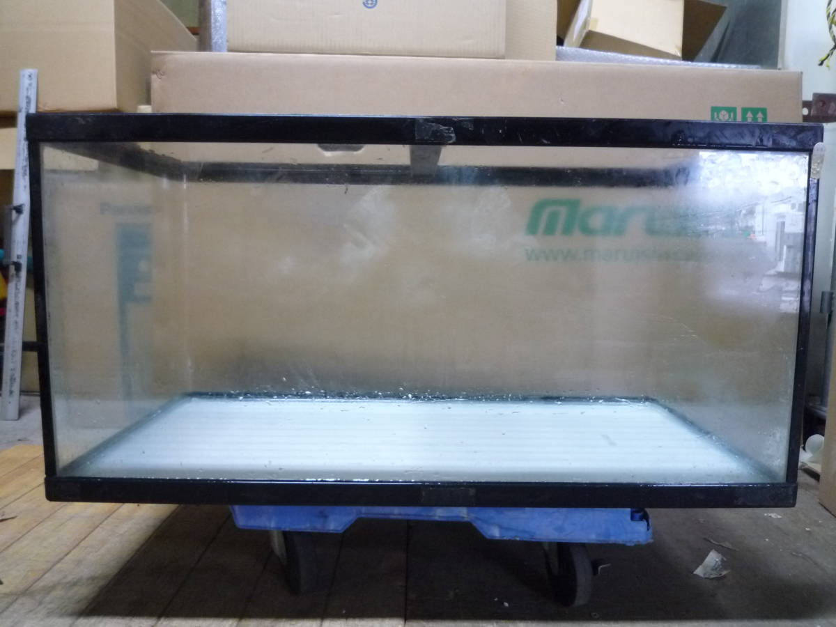 [6-2-15-8Ta] NISSO 90. aquarium bending . glass large /NISSO color light 600 60Hz for /tomo Fuji .. for fish for fluorescent lamp pair light 