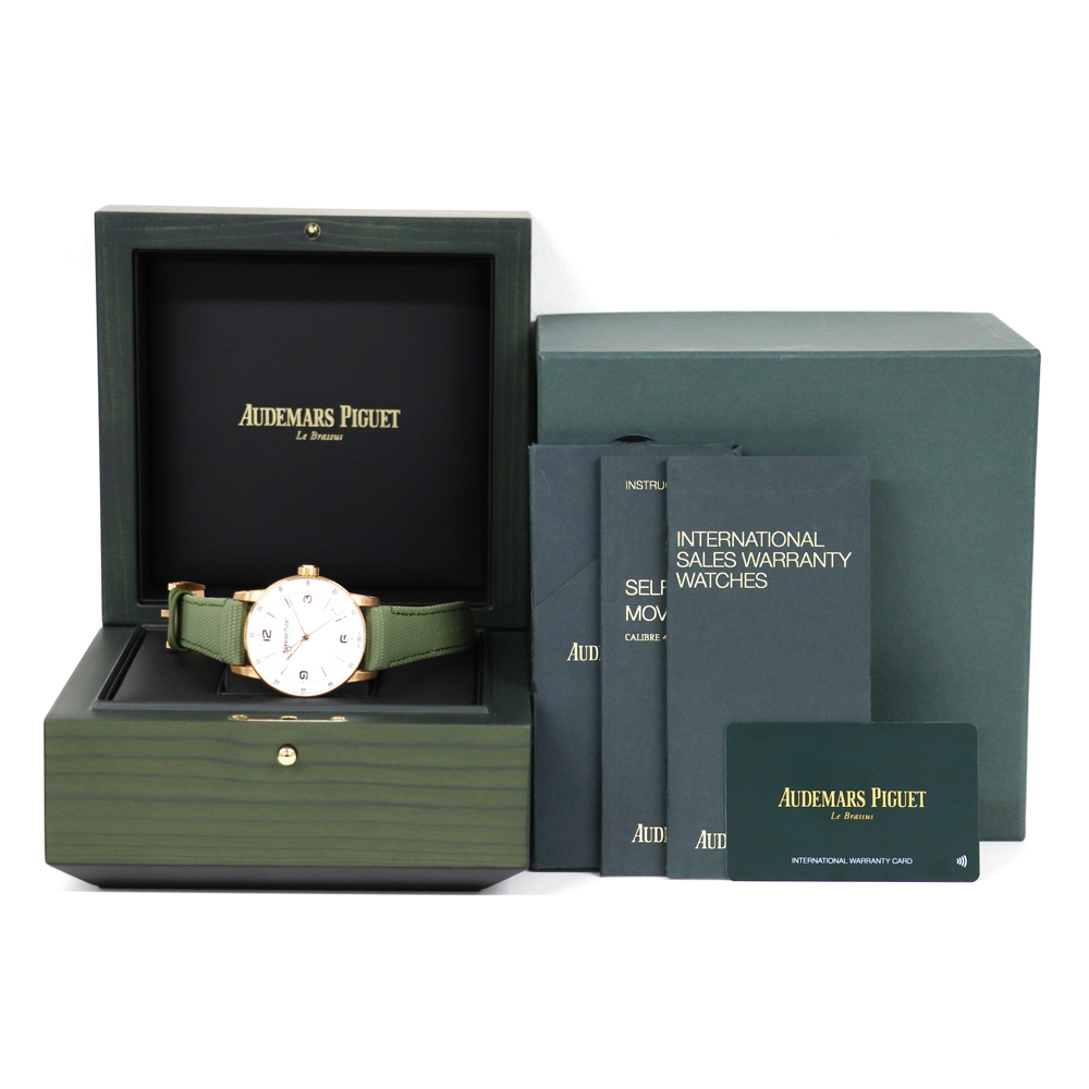 オーデマピゲ（AUDEMARS PIGUET）CODE 11.59 バイ オーデマ ピゲ オートマティック 15210OR.OO.A099CR.01 18Kピンクゴールド 腕時計_画像10