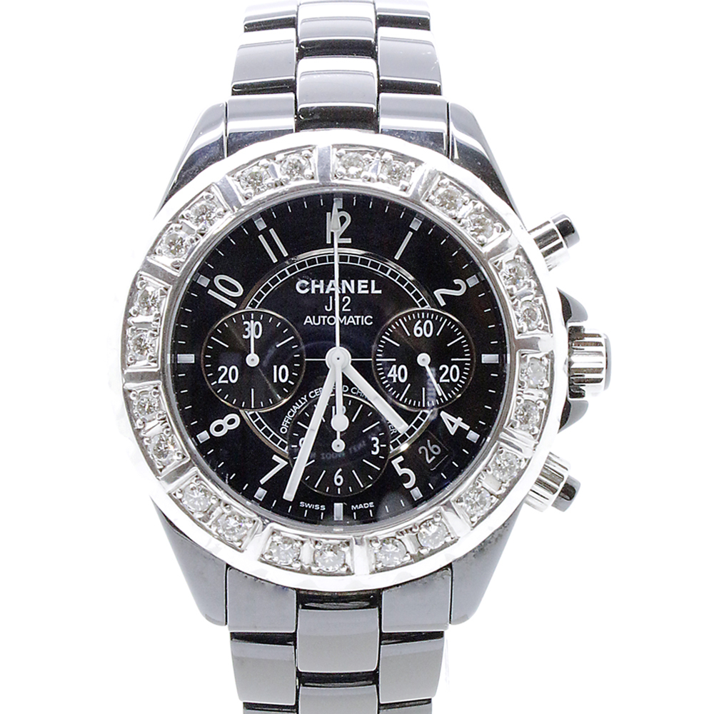 シャネル（CHANEL）J12 ジェイトゥエルヴ 41mm用 ラージダイヤモンドベゼル 腕時計 ダイヤベゼル VSクラス メンズ 新品 ※時計はつきません_画像7