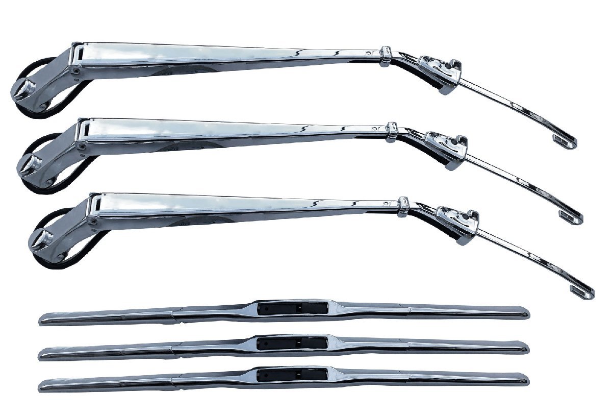  Isuzu NEW Giga chrome plating wiper arm blade set 