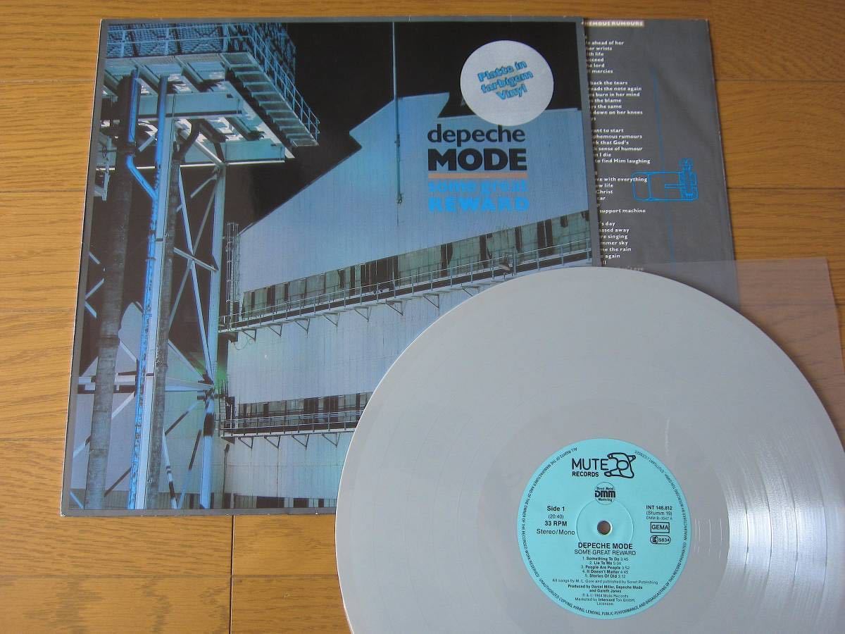 □ DEPECHE MODE SOME GREAT REWARD ドイツ盤準美品！ カラーレコード　高音質DMM盤_画像7