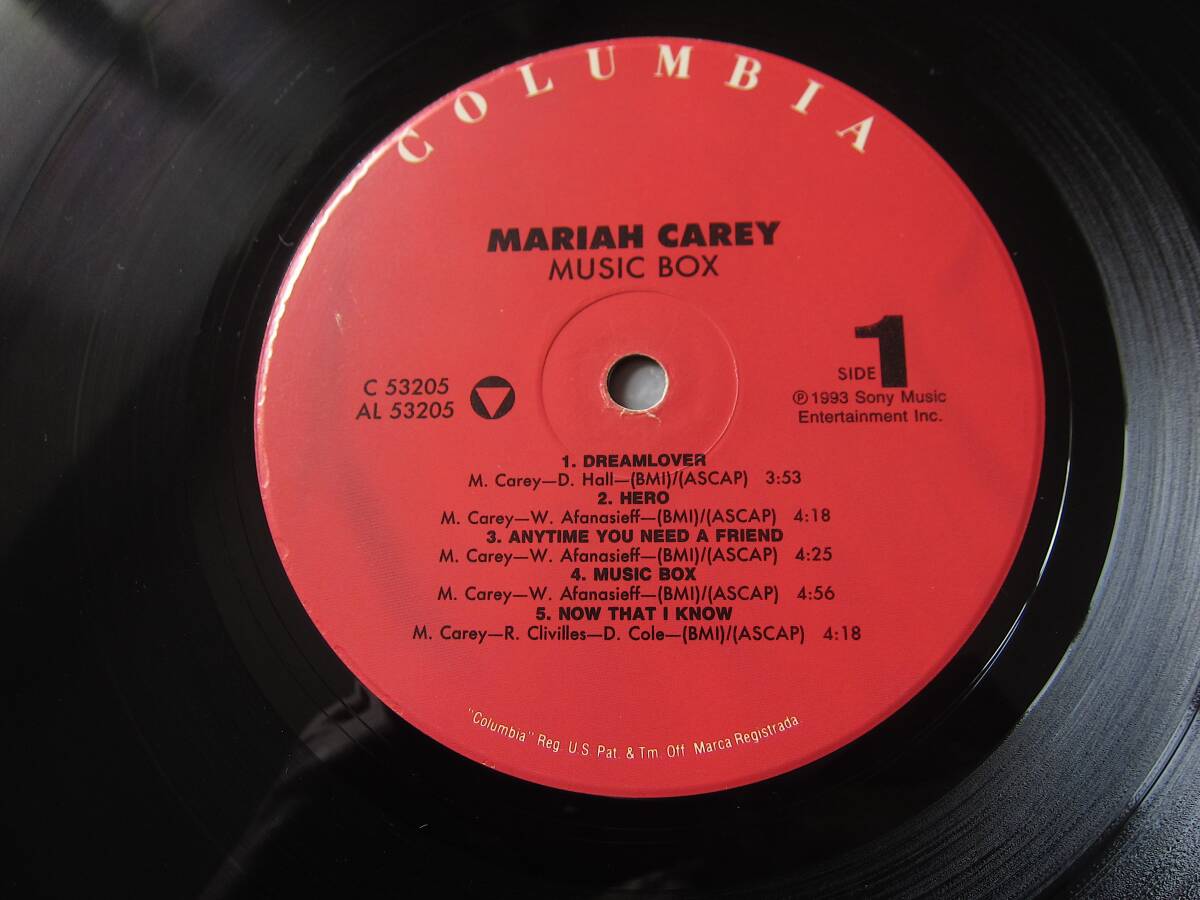 □ MARIAH CAREY MUSIC BOX レアアメリカ盤オリジナル美盤！_画像4