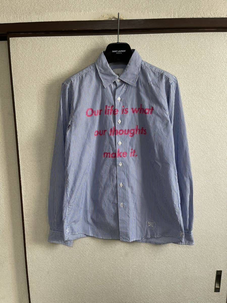 【良品】【レターパックプラス対応】 uniform experiment UE ユニフォームエクスペリメント SOPH PHILOSOPHY REGULAR COLLAR SHIRT シャツ_画像1