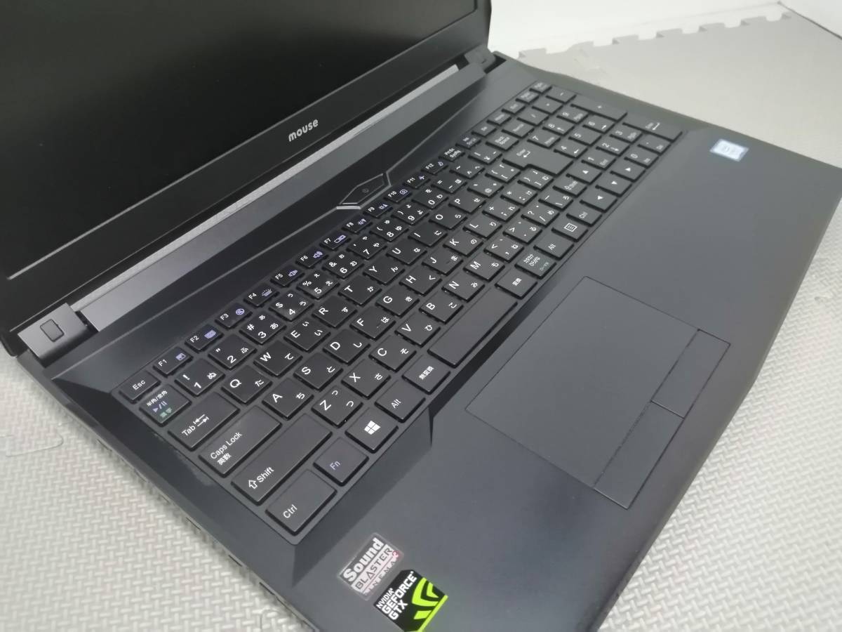 極美品♪ 高速SSD512GB新品 mouse ゲーミング i7-7700HQ GTX1050 win10Home office2019♪15.6インチFULL♪Bluetooth/WEBカメラ_画像3