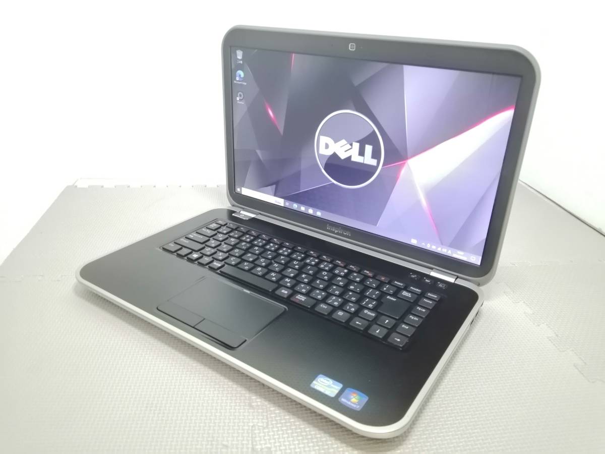 美品♪高速 SSD512GB新品 DELL i7-3632QM AMD Radeon7700M 8G office2019♪WEBカメラ/Bluetooth/バッテリー新品_画像1