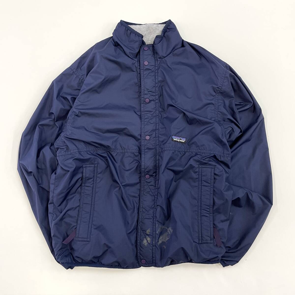 ビンテージ 90s patagonia glissade jacket usa製 fleece old オールド パタゴニア グリセード フリース ナイロン ジャケット リバーシブル_画像4