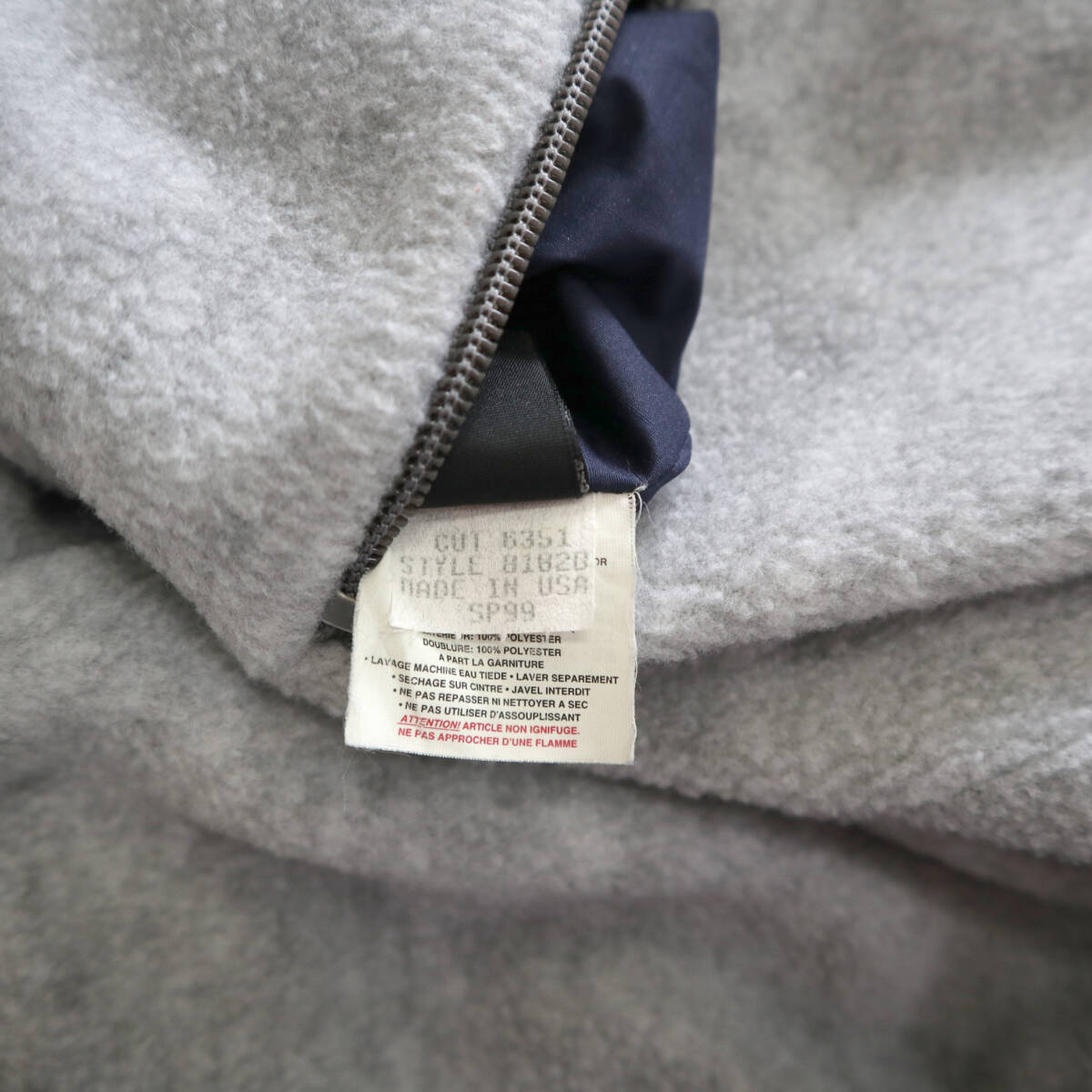ビンテージ 90s patagonia glissade jacket usa製 fleece old オールド パタゴニア グリセード フリース ナイロン ジャケット リバーシブル_画像9