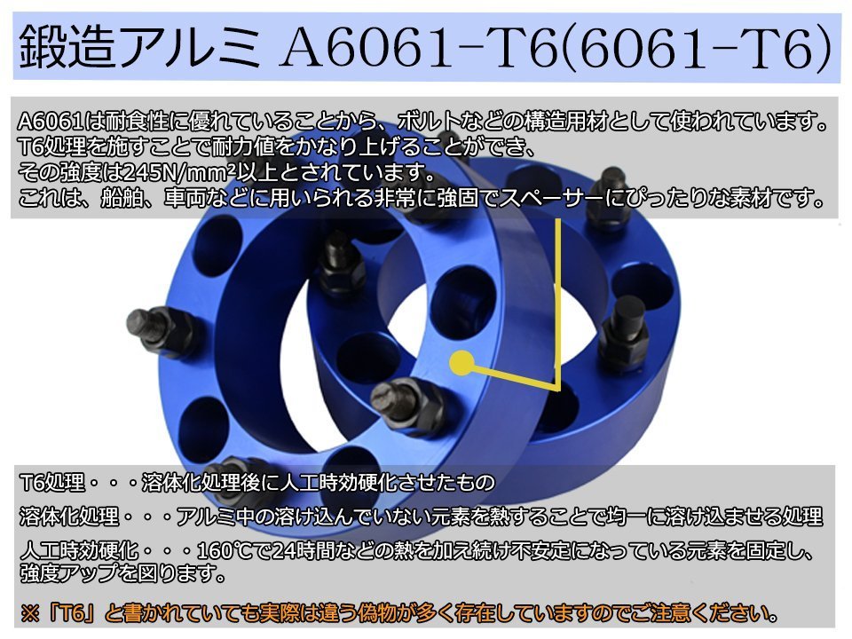 ワイドトレッドスペーサー 4H 2枚組 PCD100-1.5 40mm　青_画像3