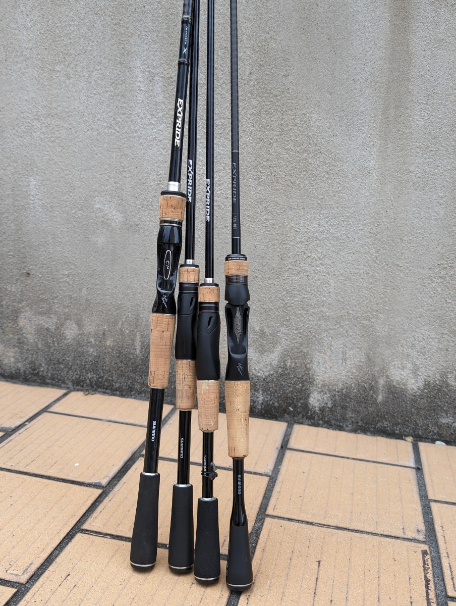 シマノ　エクスプライド　2610ML 163L-BFS 170M-CR 166ML-2 4本セット_画像5