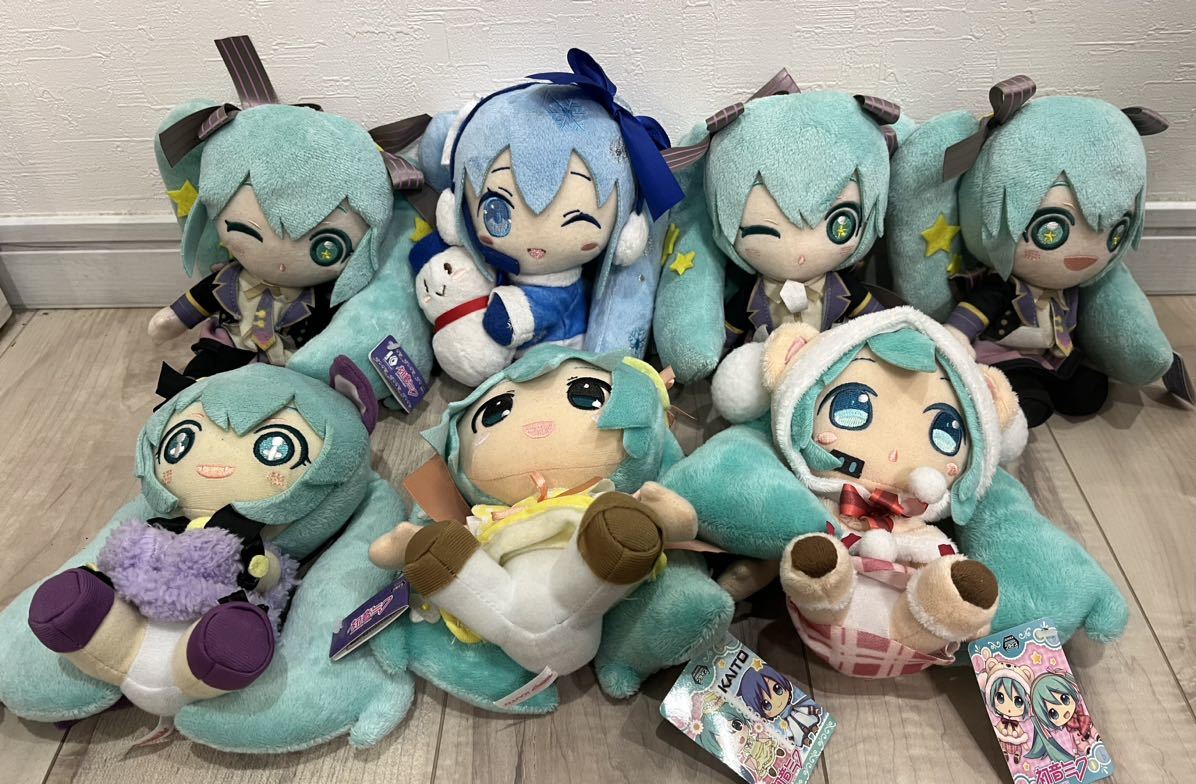 初音ミク ぬいぐるみ マスコット タグ付き ミクぬいぐるみ まとめ_画像1