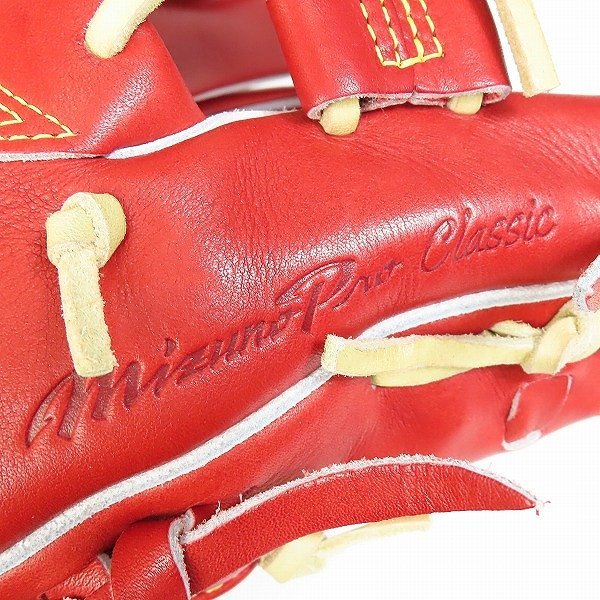 MIZUNO/ミズノ ミズノプロ Classic/クラシック 硬式 内野手 右投げ用 野球 グローブ/グラブ 1AJGH30003 /080_画像8