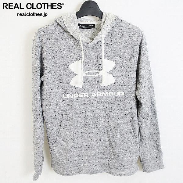 ☆UNDER ARMOUR/アンダーアーマー プルオーバーパーカー グレー系/S /060_詳細な状態は商品説明内をご確認ください。