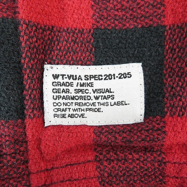 ☆WTAPS/ダブルタップス チェック 長袖シャツ 2008 2ND GWDT-SH-M03/M /000_画像6