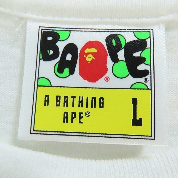 ☆A BATHING APE×DRAGON BALL Z/ア ベイシング エイプ×ドラゴンボールZ Gotenks Baby Milo Tee ゴテンクス Tシャツ L /LPL_画像3