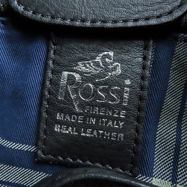 ROSSI FIRENZE/ロッシフィレンツェ パンチングレザー 2wayショルダーバッグ/トートバッグ /080_画像5